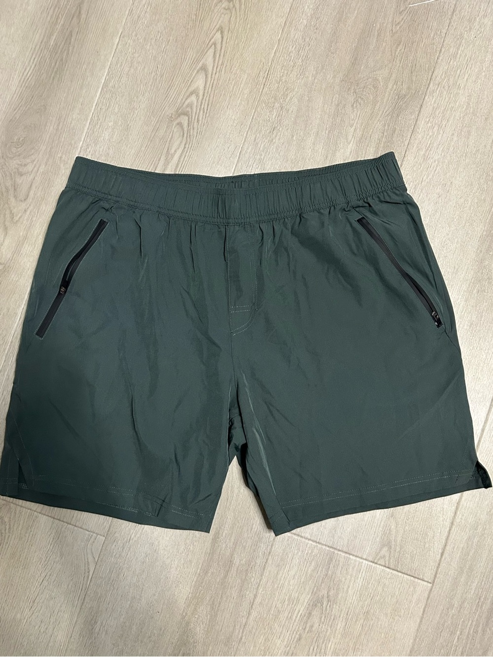 LEG3ND Men's Athletic Shorts XL | Dark Green Performance Gym Workout Shorts